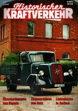 Zeitschrift Historischer Kraftverkehr 3/95 von 1995 Betz Faun Bergungskran 