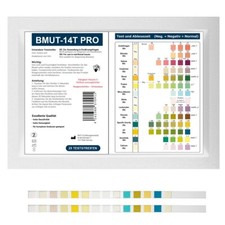 25x Urinstreifen mit 14 Indikatoren Gesundheitstest Urinanalysestreifen Ketose
