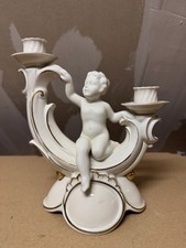Kerzenständer Engel Porzellan