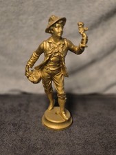Grosse Goldene Figure Skulptur