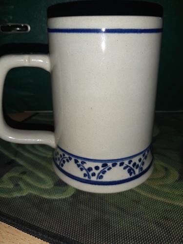 Bierkrug cm hoch blaues - -,
