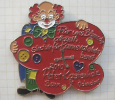 PETER KASTENHOLZ  / CLOWN / BONN ................ Karneval/Fasching-Spange (Ka9)