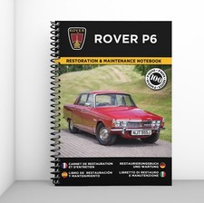 ROVER P6 : Restaurierungsnotizbuch & Wartung - KOSTENLOS VERSAND !