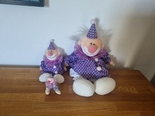 3x Clown Anton Nici W. Steinbeck Vintage