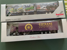 Herpa 2 Werbe-LKW Modelle im Maßstab 1:87