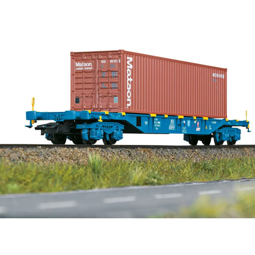 Container tragwagen bauart - h0, container-tragwagen
