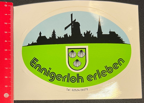 Ennigerloh erleben aufkleber - ennigerloh,