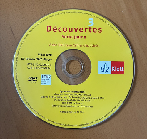 Decouvertes serie jaune - serie, 3