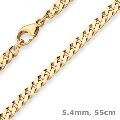 4mm panzerkette goldkette - 5,4mm,