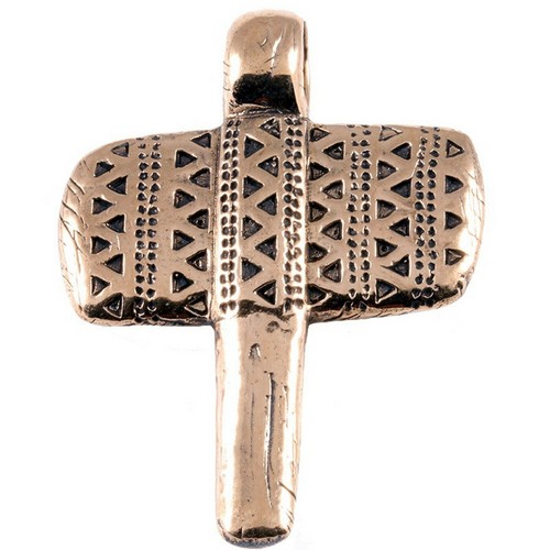 Bronze wikinger mjolnir fund - bronze,
