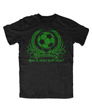 Wolfsburg Never walk.. T-Shirt Fussball Ultras WM EM Fan Pyro Kurve Block U