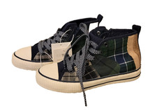 Zara hohe Schuhe Sneaker Canva