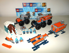 LEGO CITY 60195 Mobile Arktis-Forschungsstation Set Komplett + Minifiguren + BA