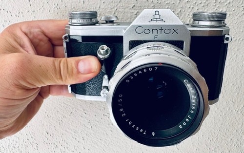 Contax kamera mit carl zeiss - kamera,