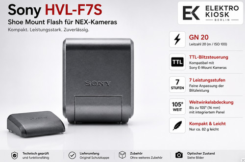 Sony hvl f7s shoe - shoe, flash