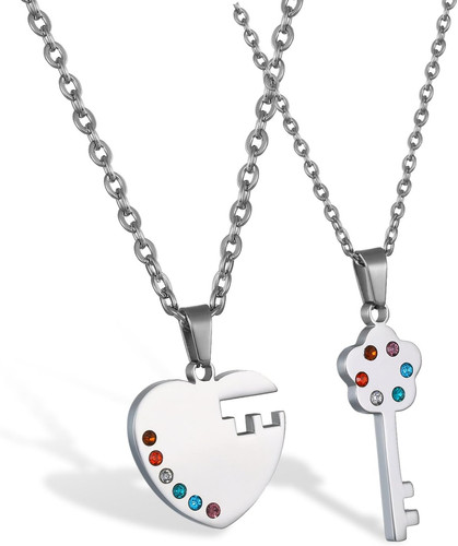 Schmuck 2pcs paare halskette - schmuck,
