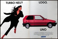 Fiat Uno, originale Werbung