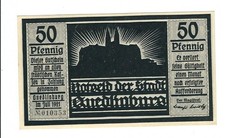 Notgeld - Quedlinburg - Heinrich der Vogler-Serie -50 Pfennig - 1921 - Bild 1