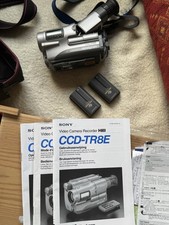 ❤️‼️Sony CCD TR8E Hi 8 Video Recorder komplett !!   SEHR GUT