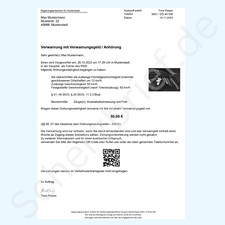 Scherzartikel Scherzbrief