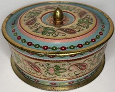 Alte Blechdose - Bundes Dekor