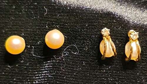 Ohrstecker karat gelbgold - 2-14,