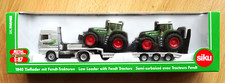 Siku 1840 Tieflader mit 2 Fendt Traktoren 1:87 neu OVP + Bonus Polohemd XL blau