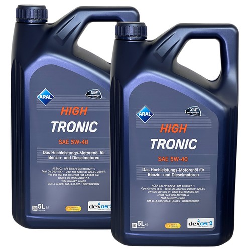 2x5 liter aral high tronic - aral,