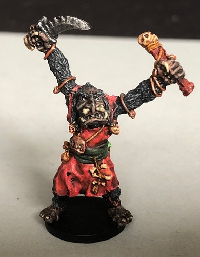 Dsa figur 17002 - orkschamane,