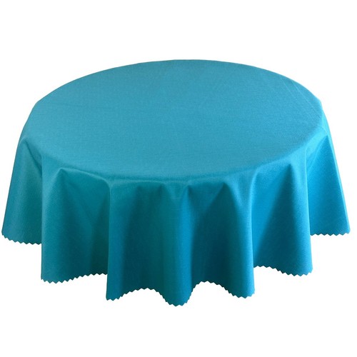 Tischdecke rund fleckabweisend - tischdecke,