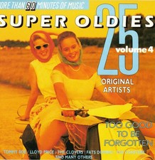 CD Sampler - Super Oldies Vol. 4 - 25 Original Artists