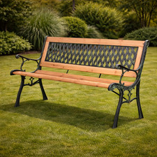 Antik Gartenbank Holz mit