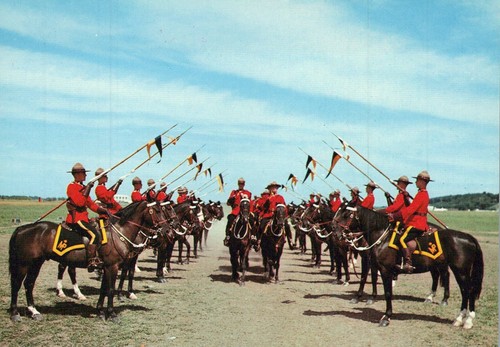 Kanada postkarte rcmp - postkarte,