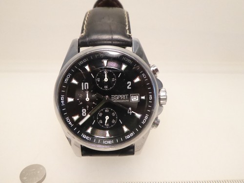 Hau chronograph esprit - hau, schwarz