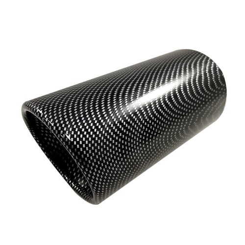 Auspuffblende edelstahl carbon - auspuffblende,