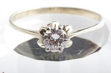 Solitär Brillant Diamant Ring