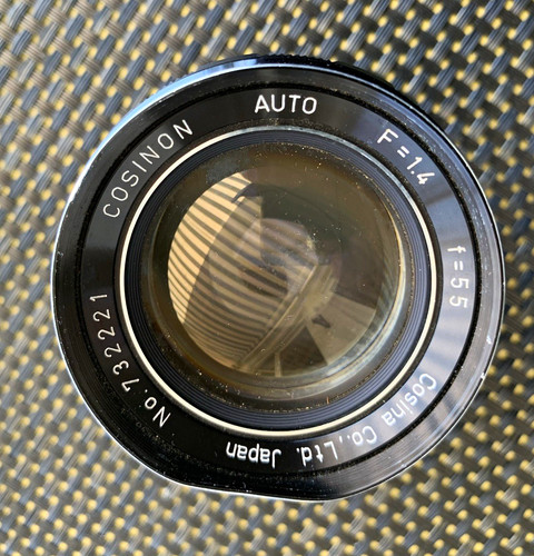 Canon cosinon auto 55mm - canon, f/1,4