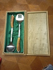 Salatbesteck Edelstahl mit