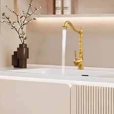 Wasserhahn Nostalgie Einhebel Waschbecken Retro Waschtischarmatur Mischbatterie