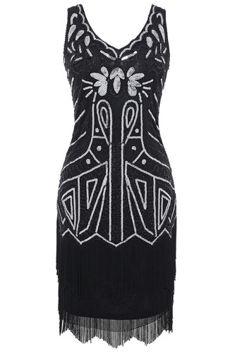 20er jahre paillettenkleid - 20er,