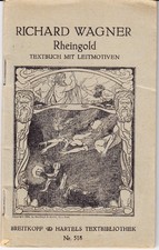 Richard Wagner RHEINGOLD -