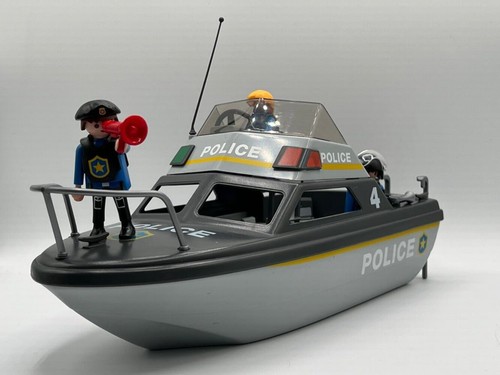 Playmobil polizei boot - boot, limited