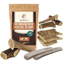 Kaugeweih Damhirsch, Rothirsch für Hunde, Kauspielzeug, Hundespielzeug
