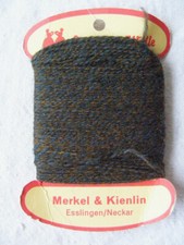 Stopfgarn braun Esslinger Wolle Garn Stopfwolle Beilaufgarn alt basteln meliert