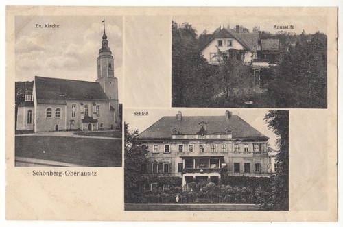 Schönberg oberlausitz - ak,