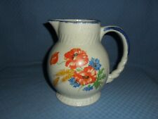 Kanne Milchkanne Villeroy & Boch Torgau Art Deco Eger Design Mohn & Kornblumen