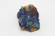 Azurit mit Malachit aus