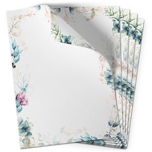 Blatt briefpapier mit - blatt,