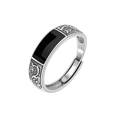 Herren Ring Silber plattiert