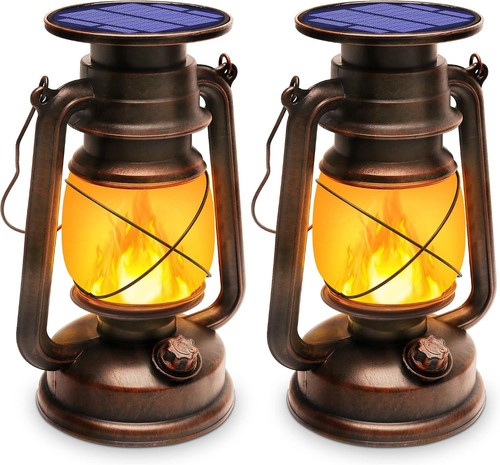 Vintage solar laterne led - vintage,